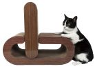 Pet Life Â¬Ã† 2-In-1 'Pill Shaped' Premium Quality Modular Kitty Cat Scratcher Lounger Lounge with Catnip