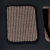 Modern Cat Condo with Sisal Scratching Pad & Washable Mat
