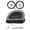 Dog Trailer; Dog Buggy; Bicycle Trailer Medium Foldable for Small and Medium Dogs