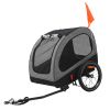 Dog Trailer; Dog Buggy; Bicycle Trailer Medium Foldable for Small and Medium Dogs