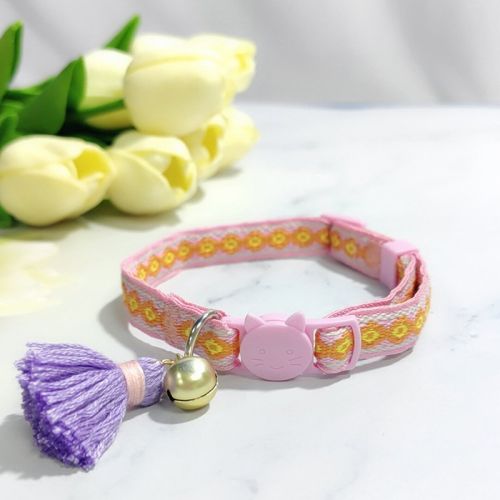 Anti-suffocation Safety Buckle Cat Collar Tassel Bell Adjustable Anchor Chain Rope Anti-suffocation Safety Buckle Cat Collar Tassel Bell Adjustable Anchor Chain Rope