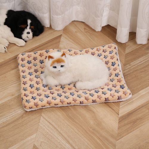Pet Mat Warm Blanket Cartoon Double-sided Kennel